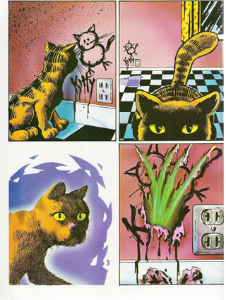 Illustration for article titled Holy crap, this is the most terrifying Garfield strip ever published
